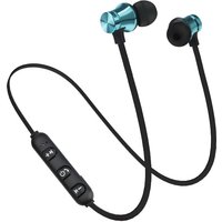 Bluetooth hörlurar trådlösa sport hörlurar magnet hörlurar med mikrofon stereo bluetooth hörlurar för telefon