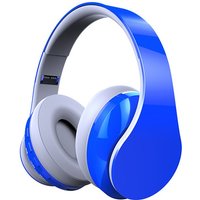 Stereo hörlurar bluetooth brusreducerande stora hörlurar trådlösa gamer hörlurar hopfällbara headset med mikrofon sportmusik hörlurar