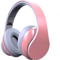 Stereo hörlurar bluetooth brusreducerande stora hörlurar trådlösa gamer hörlurar hopfällbara headset med mikrofon sportmusik hörlurar