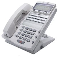 Iwatsu Adix IX-12IPKTD-E 12-Button White IP Display Phone (104291)