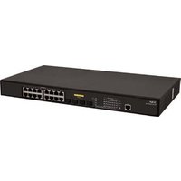 NEC QX-S1016GT-4G-PW 16-Port PoE Gigabit Ethernet Switch - New