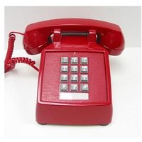 Cortelco 2500 Red Desk Phone - New