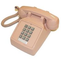Cortelco 2500 Beige Desk Phone w/ Volume Control - New
