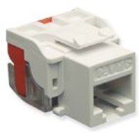 ICC IC1078L6 Keystone Jack Module Cat-6 RJ-45 Voice EZ White