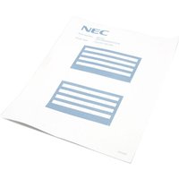 NEC Univerge DTZ / ITZ 12 & 24 Button Paper DESI