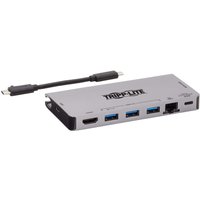 Tripp Lit USB-C 4K Display Docking Station w/ 100W Power Delivery