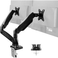 VIVO Pneumatic Arm Dual Monitor Desk Mount