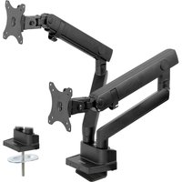 VIVO Mechanical Arm Dual Ultrawide Monitor Desk Mount