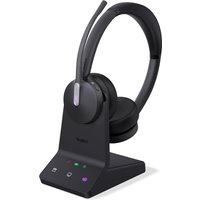 Yealink WH64 Dual-Ear DECT & BT Wireless Headset - Teams