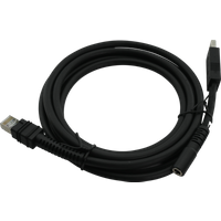 Zebra USB Data Transfer Cable - 7 ft for Barcode Scanner - USB-A to RJ-45