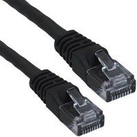 WAVENET 6E04UMBK-PC-14 CAT6 PATCH CORD BOOTED 14FT BLACK