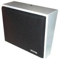 VALCOM V-1052C 8in Amplified Wall Speaker, Metal, Black
