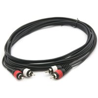 Rockville Dual RCA to Dual RCA Cable -10-Feet