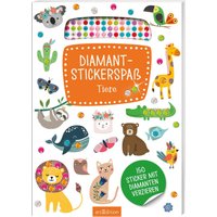 Buch Diamant-Stickerspaß – Tiere