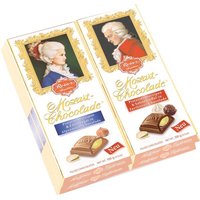 Reber Zartbitter und Vollmilch Confiserie-Chocolade 400g