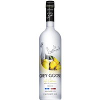 Grey Goose Vodka Le Citron 40% 1L