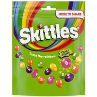 Skittles Kaubonbons mit Zucker umhüllt, mit saurem Fruchtgeschmack 318g