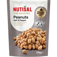 Nutisal, Trocken Geröstete Erdnüsse mit Salz und Pfeffer