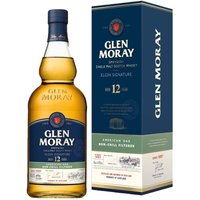 Glen Moray 12y Elgin Signature Speyside Single Malt Scotch Whisky 48% 1L Geschenkverpackung