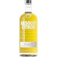 Absolut Vodka Citron 40% 1L