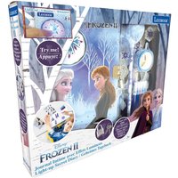 LEXIBOOK SD30FZ Disney Frozen Elektronisches Tagesgeheimbuch mit Lichteffekte und Zubehör (Aufkleber, Stift, Farbstift)