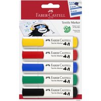 Faber-Castell, Textilmarker Basisfarben 5er BK
