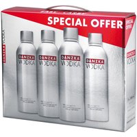 Danzka Vodka Pack 40% 4x1L