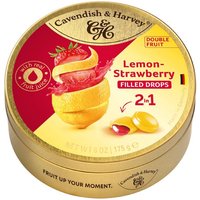 Cavendish & Harvey Duo Fruit Lemon Strawberry 175g