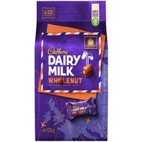 Cadbury Dairy Milk 120g Whole Nut Bag