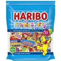 HARIBO Friends & Party Fruchtgummi-Mix Halal 649 g