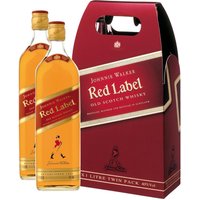 Johnnie Walker Red Label Blended Scotch Whisky 40% 2x1L Twinpack