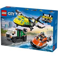 LEGO, City, Airplane, Service Truck & Hovercraft Rem