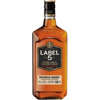 Label 5 Single Grain Scotch Whisky Bourbon Barrel 40% 1L