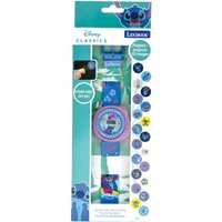 LEXIBOOK DMW050D Disney Stitch Digitale Projektionsuhr mit 20 Bildern zum Projizieren