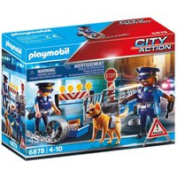 PLAYMOBIL, City Life, Polizei-Straßensperre