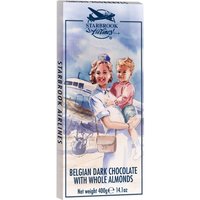 Starbrook Riesentafel dunkle Schokolade mit Mandeln 400g