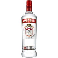 Smirnoff Red Label Vodka 37.5% 1L