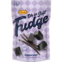 Cloetta Oh so Soft Fudge Liquorice 180g