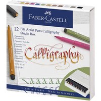 Faber-Castell, Schreiben & Schenken, Tuschestift Pitt Artist Pen C 12er A.box