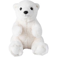 WWF Plush Toys Collection, WWF ECO Polar bear sitting- 23 cm - 9"