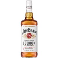 Jim Beam White Kentucky Straight Bourbon Whiskey 40% 1L*