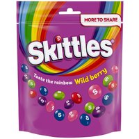 Skittles Kaubonbons mit Zucker überzogen, mit Waldbeerengeschmack 318g