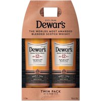 DEWAR'S 12YO TWIN PACK 40% 2*100CL
