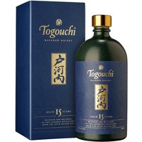 Togouchi 15y Japanese Blended Whisky 43.8% 0.7L Geschenkverpackung