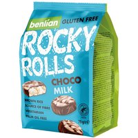 Benlian Gluten Free Rocky Rice Rolls Milk Choco 40% 70g