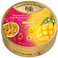 Cavendish & Harvey Fruit Fusion Passionfruit & Himbeere + Ananas & Mango 130g