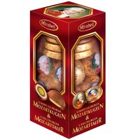 Mirabell Mozartkugeln + Mozarttaler in Klarsichtpackung 325g