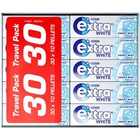 Wrigley's Extra White Sweet Mint multipack 30x10 Kaugummidragees