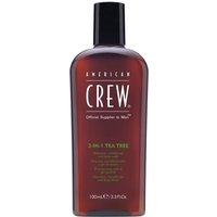 American Crew Hair&BodyCare Tea Tree 3-in-1 (Shampoo, Conditioner and Body Wash) 100 ml