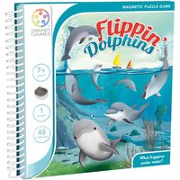 SMART GAMES, Buch Reisespiele, Flippin´Dolphins, internationale Version